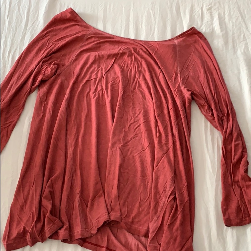 Crossed back aerie t shirt